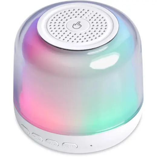 Swiss Cougar Genoa Bluetooth Speaker & Night Light Pink